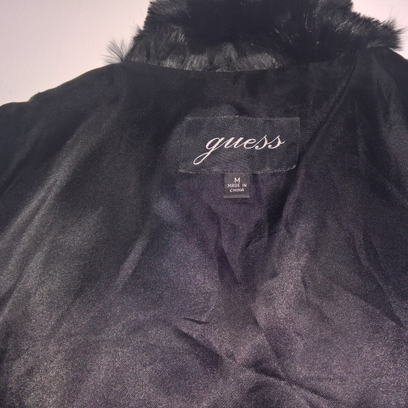 Pristine Guess Rabbit Fur Vest - Picture 7 of 8
